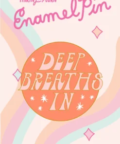 Talking Out Of Turn Deep Breaths In Enamel Pin New Arrivals