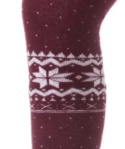 Girly New Arrivals Over The Knee Fair Isle Socks