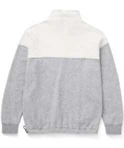 Huf Worldwide New Arrivals Huf 1/4 Zip Mockneck Fleece Jacket