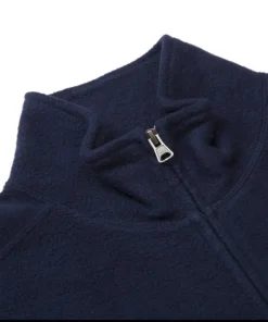 Huf Worldwide New Arrivals Huf 1/4 Zip Mockneck Fleece Jacket