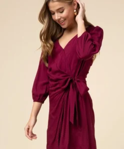 Entro Dani Wrap Dress