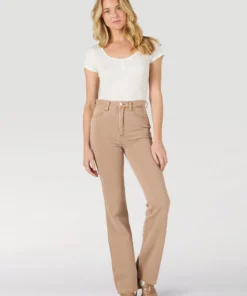 Wrangler Westward 626 High Rise Bootcut Ochre New Arrivals