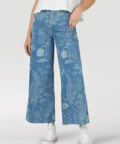 Lost Season Supply Co Sale 19 New Arrivals Wrangler Worldwide 662 Crop Jean Indigo Flower