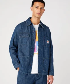 Wrangler Casey Jones Hemp Chore Jacket