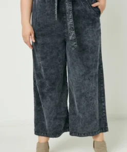 Hayden Womens Mineral Washed Paper Bag Pants 13 Hayden Womens Mineral Washed Paper Bag Pants