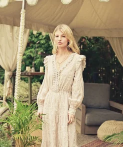 Dress Forum Eyelet Ruffle Dress