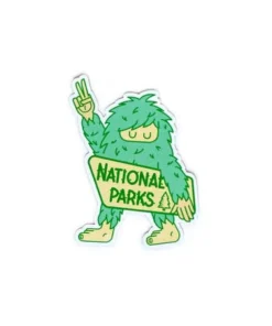 Ello There National Park Sasquatch Magnet