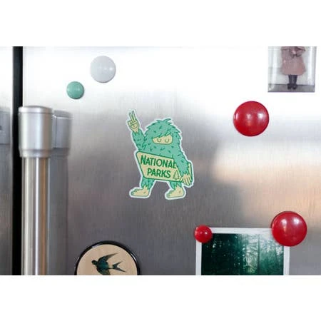 Ello There National Park Sasquatch Magnet 5 Ello There National Park Sasquatch Magnet