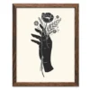 The Wild Wanderer Botanical Hand Art Print New Arrivals