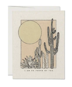 Red Cap Cards New Arrivals So Proud Of You Desert Greeting