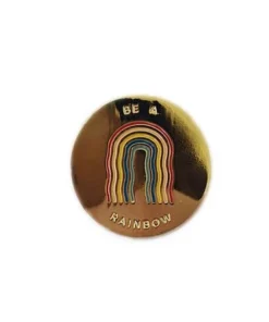 Confetti Riot Be A Rainbow Pin New Arrivals