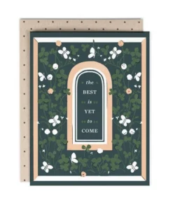 Amy Heitman The Best Is Yet To Come Greeting