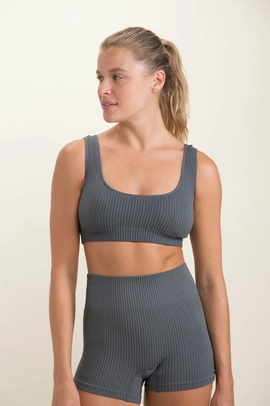 Mono B Ribbed Seamless Bralette New Arrivals 4 Mono B Ribbed Seamless Bralette New Arrivals