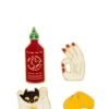 Icco Sriracha Enamel Pin Set