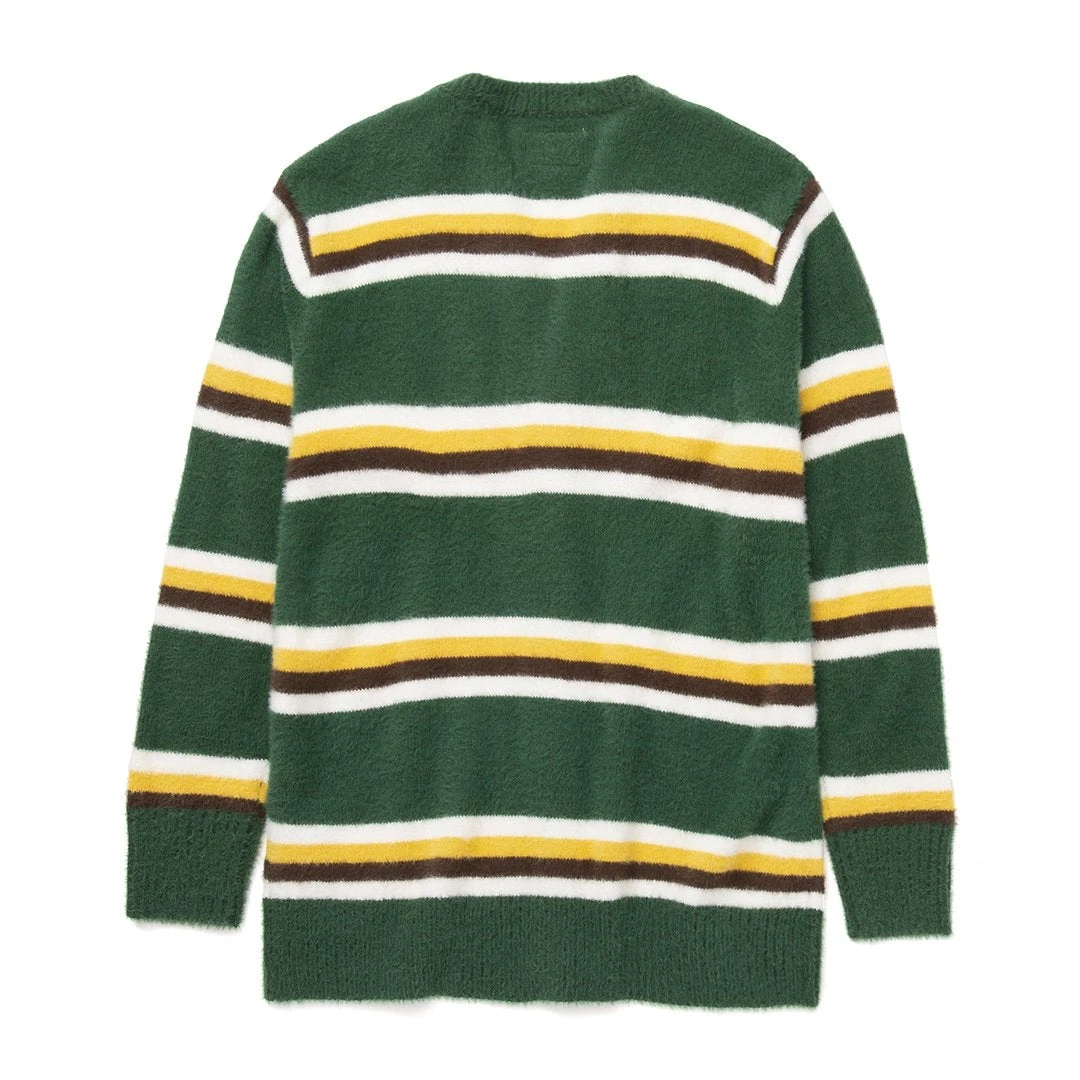 Huf Worldwide Huf 1984 Mohair Stripe Cardigan Sweater 7 Huf Worldwide Huf 1984 Mohair Stripe Cardigan Sweater