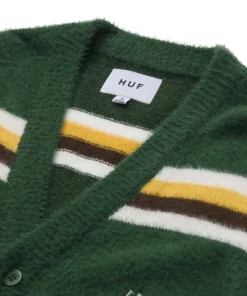Huf Worldwide Huf 1984 Mohair Stripe Cardigan Sweater 15 Huf Worldwide Huf 1984 Mohair Stripe Cardigan Sweater