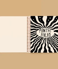 The Rainbow Vision New Arrivals Moon Face Open Dated 12 Month Planner