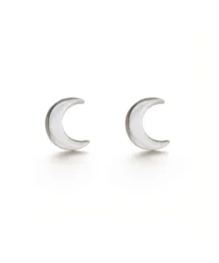 Amano Studio Sterling Silver Crescent Moon Studs New Arrivals
