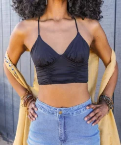 Leto New Arrivals Ruched Bralette