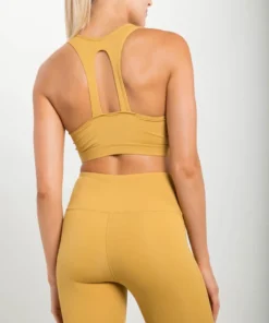 Mono B Recycled Racerback Sports Bra