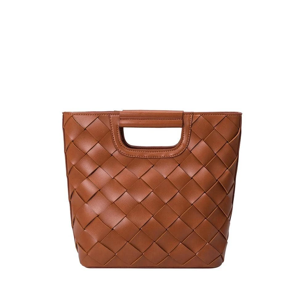 Melie Bianco Robbie Top Handle Bag In Saddle New Arrivals 7 Melie Bianco Robbie Top Handle Bag In Saddle New Arrivals