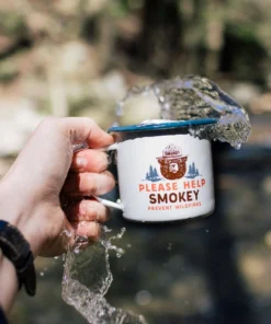 The Landmark Project Smokey Bear Enamelware Mug New Arrivals