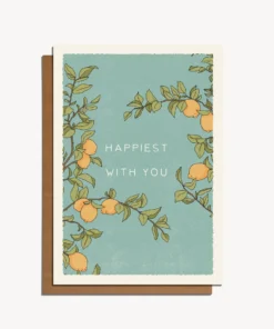 Cai & Jo New Arrivals Happiest With You Greeting