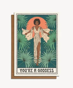Cai & Jo You're A Goddess Greeting New Arrivals