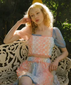 Storia New Arrivals Rainbow Daisy Mini Skirt