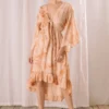 Storia Bow Tie Dye Midi Dress New Arrivals 2 Storia Bow Tie Dye Midi Dress New Arrivals
