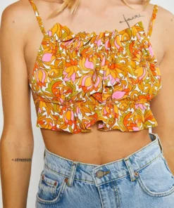Pretty Garbage Retro Crop Top New Arrivals