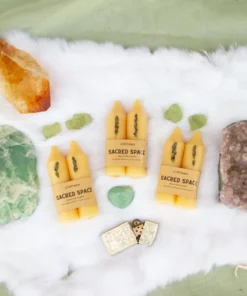 Lit Rituals Small ‘Sacred Space’ Altar Candles New Arrivals