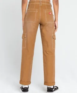 Dickies Girl Slim Straight Cargo Pants Womens