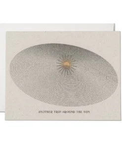 Red Cap Cards Around The Sun Greeting