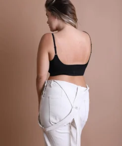 Leto Womens Low Back Bralette