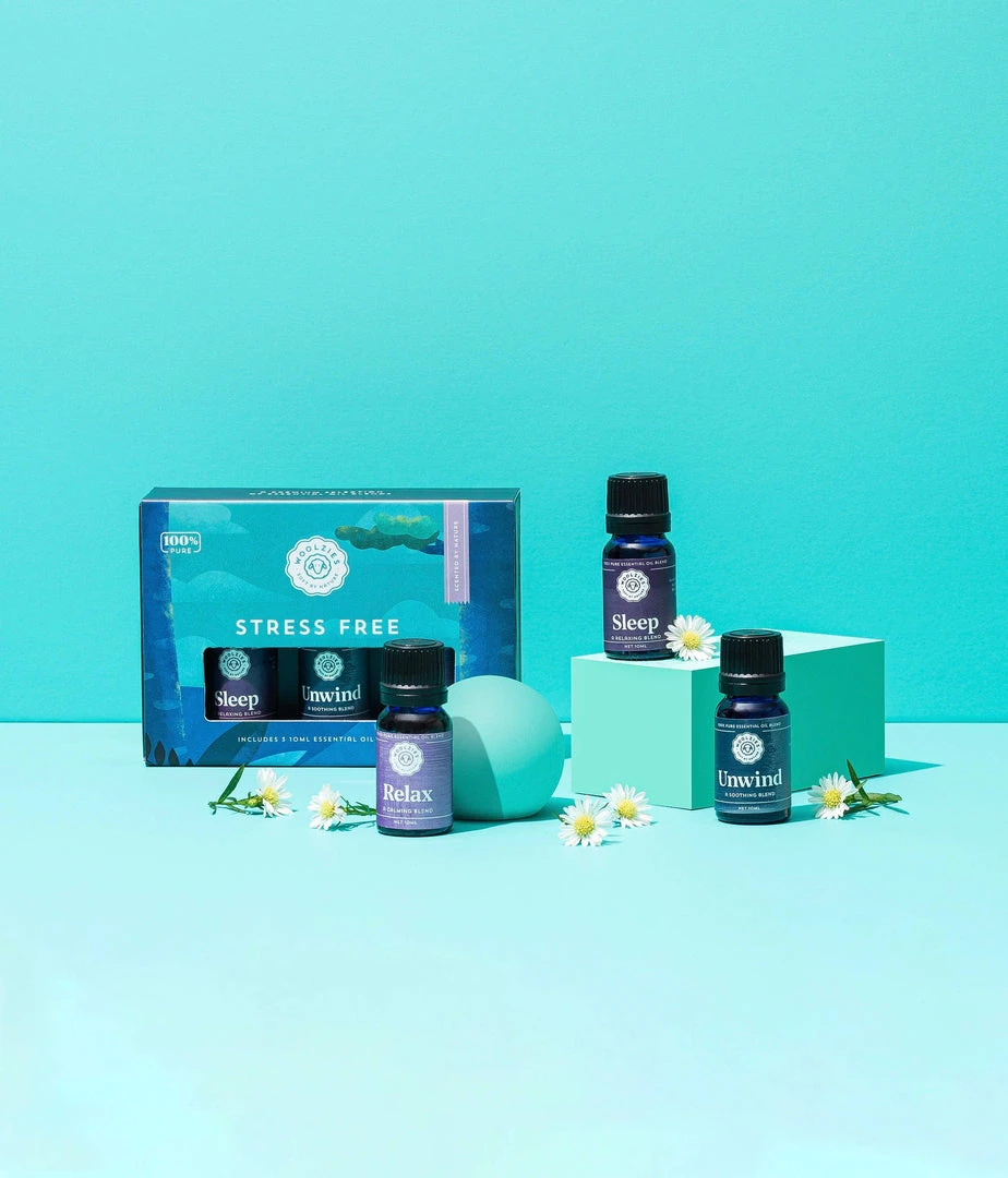 Woolzies Stress Free Set Of 3 Essential Oils 4 Woolzies Stress Free Set Of 3 Essential Oils