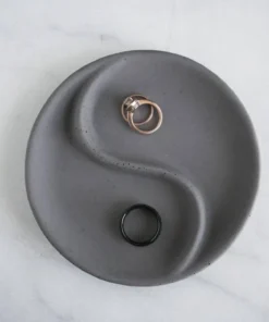 Concrete And Copper Co New Arrivals Yin Yang Dish
