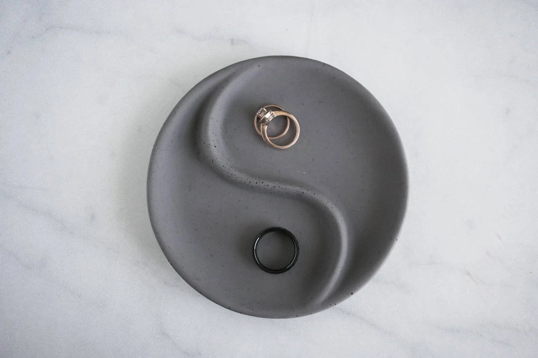 Concrete And Copper Co New Arrivals Yin Yang Dish 3 Concrete And Copper Co New Arrivals Yin Yang Dish