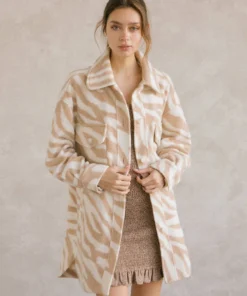 New Arrivals Storia Zebra Coat