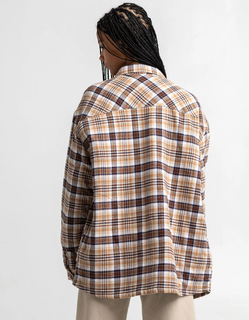 Dickies Girl Oversized Plaid Flannel Jacket 5 Dickies Girl Oversized Plaid Flannel Jacket