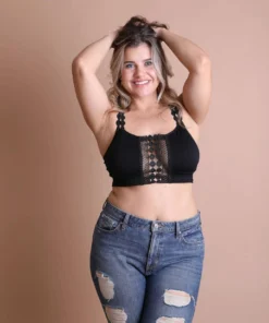 Leto Eyelet Lace Bralette