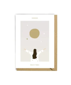 Note And Shine Sending Magic Vibes Greeting