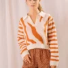 Storia Zebra Knit Sweater