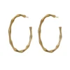 Human Design Shop Bamboo Hoop Earrings