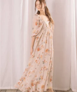 Storia Roses Maxi Dress Womens