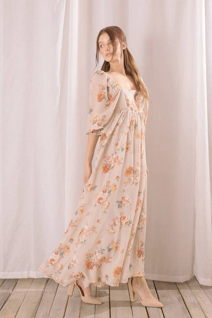 Storia Roses Maxi Dress Womens 4 Storia Roses Maxi Dress Womens