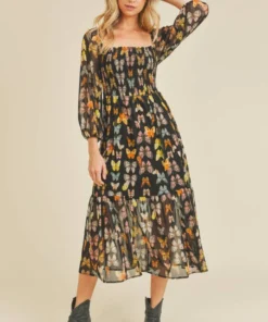 If She Loves Butterfly Dress