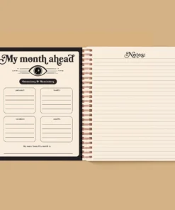 The Rainbow Vision New Arrivals Moon Face Open Dated 12 Month Planner