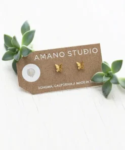 Amano Studio Papillon Stud Earrings