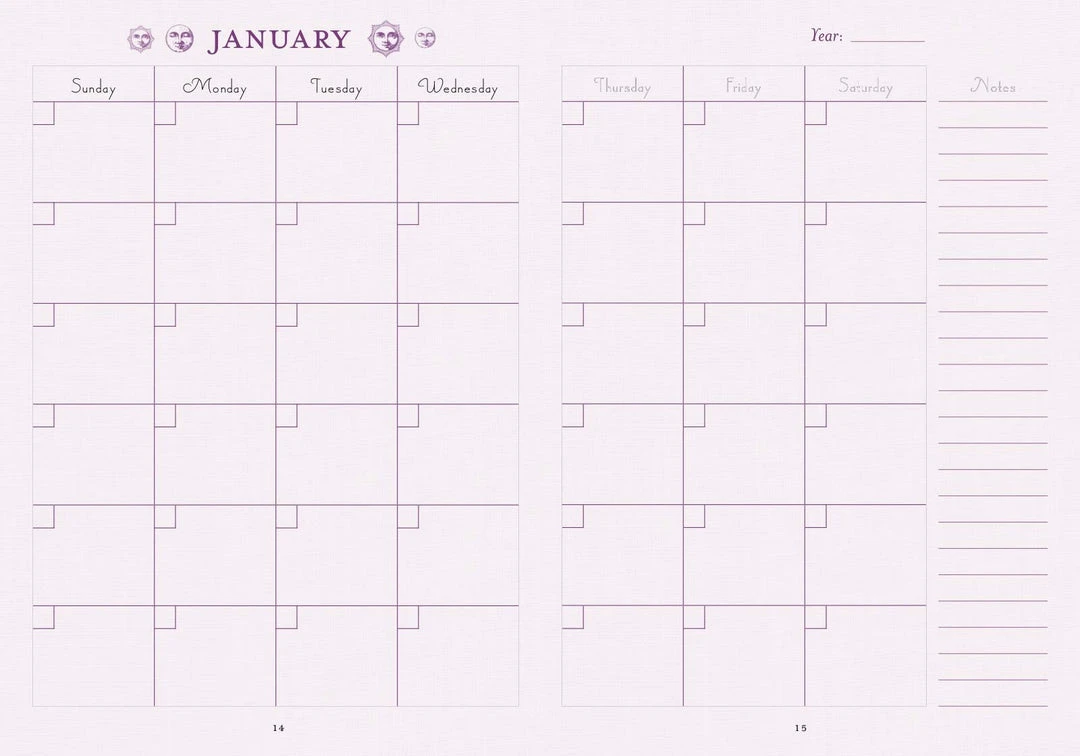 Sterling The Good Witch's Perpetual Planner 6 Sterling The Good Witch's Perpetual Planner